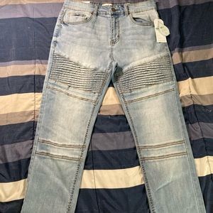 Ring of fire biker jeans